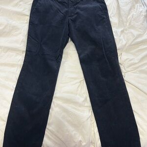 J. Crew Men's Dark Corduroy Pants